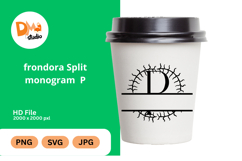 Frondora Split Monogram Product Image 1