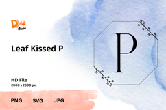 Leaf Kissed Monogram Product Image 1