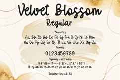 Velvet Blossom Fonts, Cute Font Bundle, Script Handwritten Product Image 15