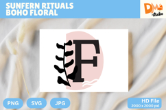 Sunfern Rituals Boho Floral Monogram Product Image 1