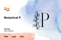 Botanical Monogram Product Image 1