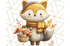 Cottagecore Halloween Clipart Cozy PNG, Autumn Fall Png Product Image 4