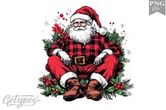 Christmas Santa Clipart Design - High Quality 300 Dpi Product Image 1