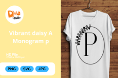 Vibrant Daisy Monogram Mark Product Image 1
