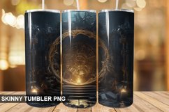 3D Gothic Book Tumbler Design Product Image 1