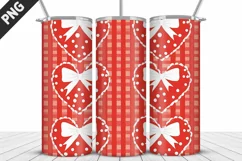 Lovely Hearts Tumbler Design | Valentine's Day Tumbler Wrap Product Image 2