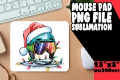 Blissful MOUSE MAT PNG Style, Holiday Product Image 1