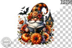 Halloween Gnome Sublimation - Clipart PNG Design Product Image 1