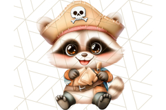 Cartoon Pirate Kids and Animals PNG Clipart for Fun Designs Product Image 4