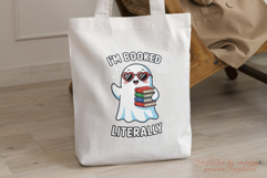 I&#039;m Booked Literally PNG Funny Book Lover Sublimation Design Product Image 3