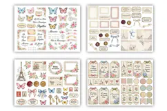Paris Journal Junk Journal Digital Kit| Junk Journal Product Image 12