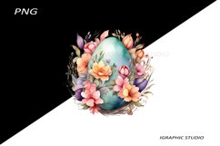 Easter Clipart, Easter Egg Clipart, Easter Bunny Png Product Image 1