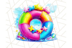 Bright Summer PNG Clipart, Printable Beach Graphics Product Image 4