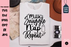 Baby Svg Design, Newborn SVG Design, Baby Quote Design Product Image 1