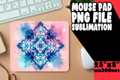 Sweet Mouse Pad Ideas for Gifts, Watercolor Patter Product Image 1