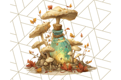 Woodland Potion Clipart Forest Apothecary Elements PNG Product Image 4