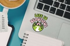 Life is Beautiful - Retro - SVG Design Vector Product Image 16