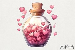 Classic Valentines Day Clipart PNG Product Image 1