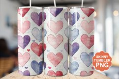 Valentine Heart Tumbler | Valentine Tumbler Wrap Product Image 1