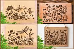 Bundle of over 100 cutting board designs, Laser SVG files Product Image 14