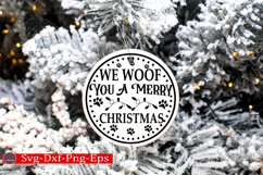 Christmas Round sign Svg holiday quotes Svg design Christmas Product Image 2