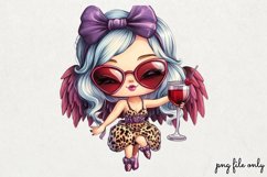 Cupid Anti Valentines Day Clipart PNG Product Image 1