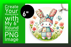 Gorgeous Circle Design Keychain Template , Animals Product Image 1