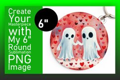 Sweet Ghostly Circle Design Product Image 1