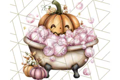 Halloween Fairy House Clipart PNG, Spooky Cottage Art Product Image 4