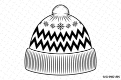 Christmas Cap Svg | Christmas Svg | Svg Cut Files Product Image 1