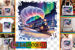 Charming TOTE BAG Designs PNG, Christmas Product Image 1