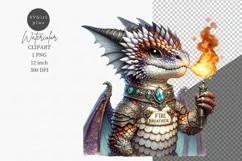Animals Clipart, Dragon clipart, Fantasy clipart Product Image 1