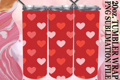 PLAYFUL DREAMS 20oz TUMBLER WRAP, Valentine's Pattern Product Image 1