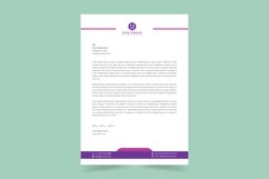 Letterhead Template Vector illustration Product Image 1