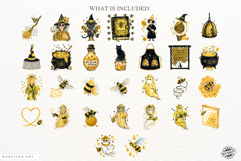 Witch Beekeeping Clipart Product Image 4
