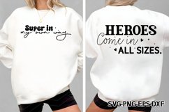 Funny Quotes Front &amp; Back SVG PNG Product Image 1