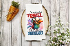 I&#039;m not a dish towel, I&#039;m a culinary cheerleader PNG Product Image 1
