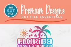 Florida Family Vacation 2025 svg - Great for a Florida Trip Product Image 2