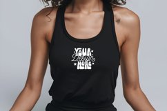 Next Level 1533 Black Mockup, Next Level Tank Top Mockup Product Image 1
