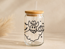 Cowboy Ghost SVG, Western Ghost SVG, Cowboy Ghost PNG Product Image 6