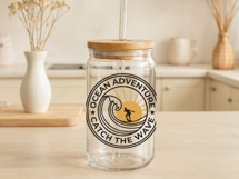 Coastal Ocean Wave Retro Surf SVG Product Image 2