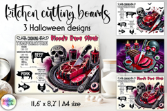 Halloween Cutting Boards Designs, Kitchen Conversion Charts Product Image 1