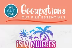 Isla Mujeres svg - Isla Mujeres Mexico 2025 Vacation or Trip Product Image 2