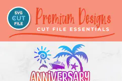 2027 Anniversary Cruise svg for Wife and Husband Trip Product Image 2