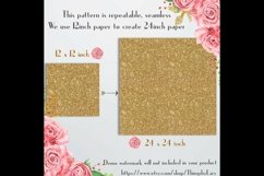 16 Seamless Gold Glitter Digital Papers Product Image 5