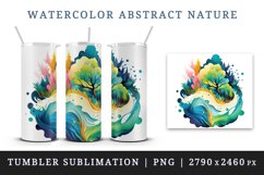 16 watercolor abstract nature the organic beauty of swirling patterns and vibrant colors in nature tapestry design wraps sublimation for customize your tumbler