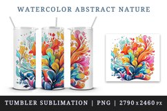 16 watercolor abstract nature the organic beauty of swirling patterns and vibrant colors in nature tapestry design wraps sublimation for customize your tumbler
