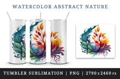 16 watercolor abstract nature the organic beauty of swirling patterns and vibrant colors in nature tapestry design wraps sublimation for customize your tumbler