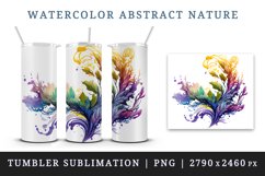 16 watercolor abstract nature the organic beauty of swirling patterns and vibrant colors in nature tapestry design wraps sublimation for customize your tumbler
