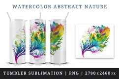 16 watercolor abstract nature the organic beauty of swirling patterns and vibrant colors in nature tapestry design wraps sublimation for customize your tumbler
